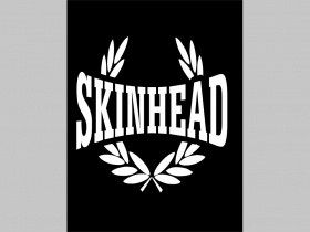 Skinhead  chrbtová nášivka veľkosť cca. A4 (po krajoch neobšívaná)  